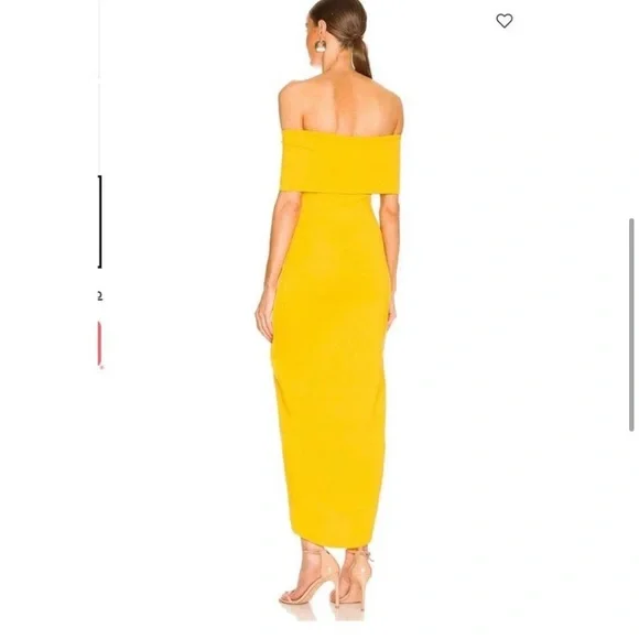 Yaura Revolve sz 12 ChiChi Dream Dress. Midriff cutout high-low maxi NWT - Picture 5 of 13